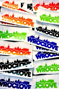 Naklejki Wroclove 8 szt.
