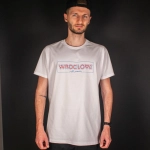 Koszulka Wroclove biała neon (unisex)